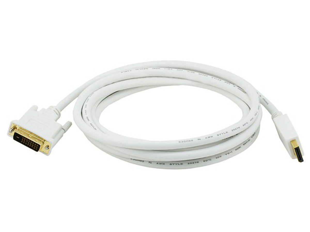 10ft 28AWG DisplayPort to DVI Cable - Click Image to Close
